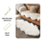 Sheepskin Rug, Genuine New Zealand Natural Thick Pile Double Pelt Sheep Skin Rug 2x6 ft